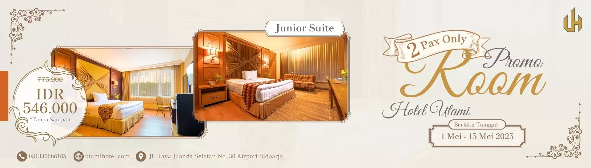 hotel utami promo junior suite